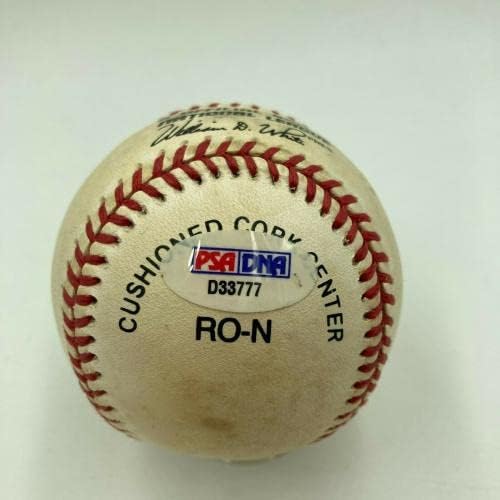 Санди Куфакс Подписа Официално Стикер ДНК PSA Националната лига Бейзбол - Бейзболни Топки с Автографи