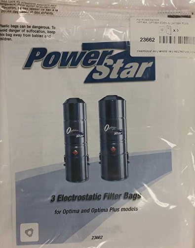 Дубликат част За прахосмукачка Power Star 99191, 99193 6 Филтърни ръкави Pk сравни с част от TDSAC23P