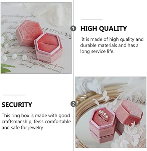 VALICLUD стари пръстени, обеци, кутия за бижута пръстен кутия сватбена церемония пръстен кутия за бижута кутия