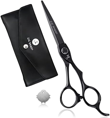 Професионални Ножици за Подстригване на коса за Фризьорски 6,5 Лека Ножица за Подстригване на коса с тегло 1,95 унция Фризьорски ножици Premium Неръждаема Стомана с мног?