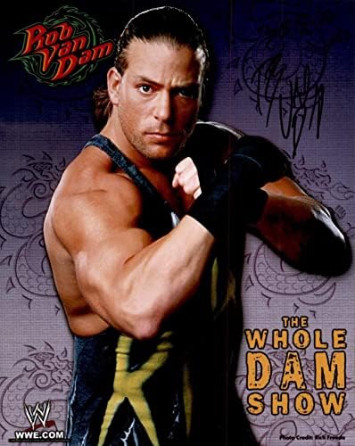 Роб Ван Дам е Подписал Официално снимка на WWE, The Whole Dam Show 8x10 RVD TNA ECW - Снимки рестлинга с автограф