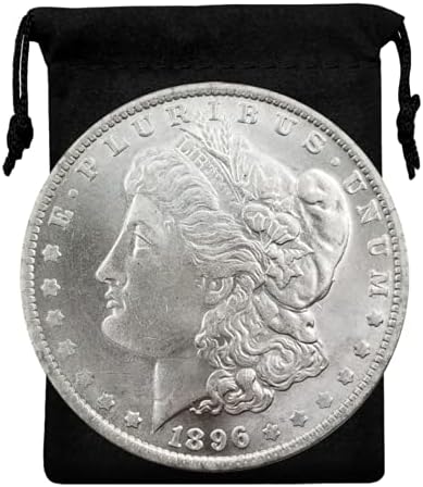 Kocreat 1896-S-КОПИЕ Долара Морган-Сребърна Монета С Медна покритие-Точно Копие на американската Оригиналната