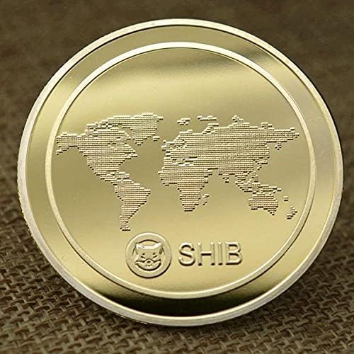 Любима Монета Възпоменателна Монета Shiba-Ин Монета Дожа Монета Позлатен Цифров Виртуална Монета Предизвикателство