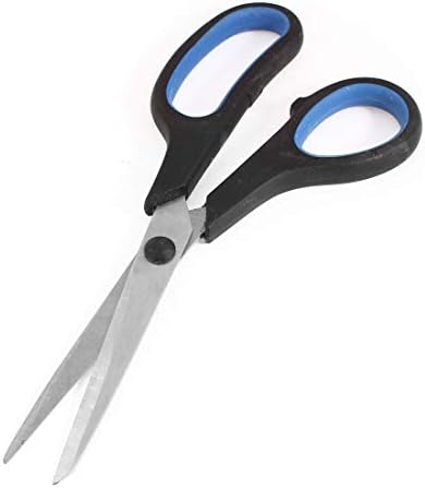 Aexit Home Сини Ръчни Инструменти С Черна Пластмасова Дръжка, Ножици За рязане на Шивашката хартия Дължина 21,5