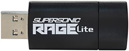 Флаш памет Patriot Supersonic Rage Lite USB 3.2 Gen 1 - 128 GB, 5 опаковки, лот от 5 парчета - PEF128GRLB325