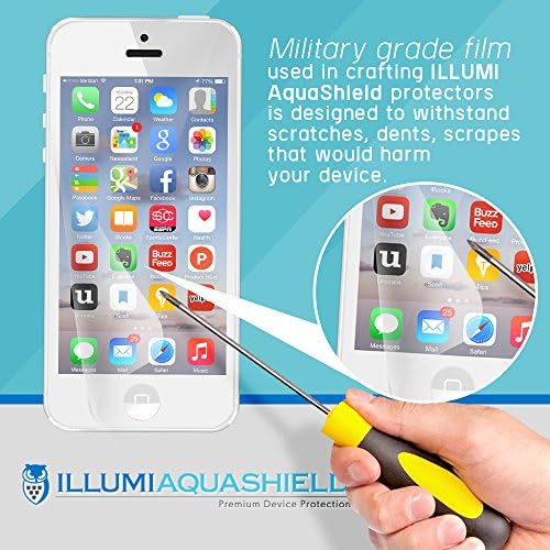 Защитно фолио ILLUMI AquaShield, съвместима с Sony Playstation и PS Vita (2 опаковки), без мехурчета, Прозрачна гъвкава филм TPU с висока разделителна способност