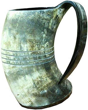 СРЕДНОВЕКОВНА Чаша-Рог Ретро Антикварен Рог За Пиене, Средновековната Чаша Викингите Ръчно изработени