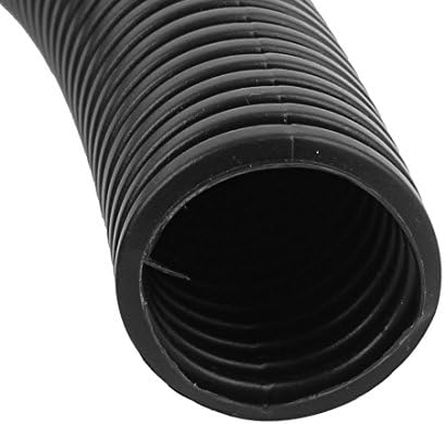 Aexit Black 28 мм, Окабеляване и свързване x 23 mm Гъвкави Гофрирани Тръби HoseTube Свиване на Тръба с Дължина