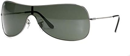 Слънчеви очила Ray-Ban Highstreet RB3211 col. 004/71 от Оръжеен метал със Зелени лещи 38 мм