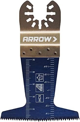 Осциллирующее острието Arrow OSC105-1 Japanese Зъб Tough Curve Wood за твърда дървесина, PVC, гипсокартон, Универсален,