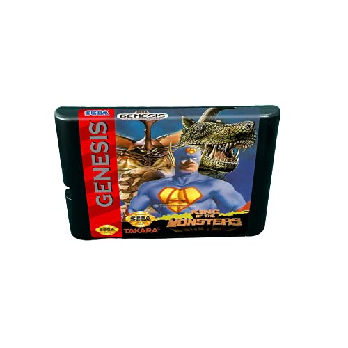 Aditi King of The Monsters - 16-битов игри касета MD конзола за MegaDrive Genesis (калъф за САЩ и ЕС)