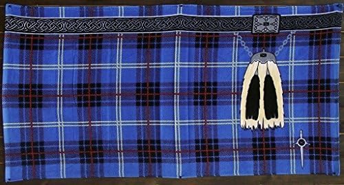 Кърпа-Килт от Синята Шотландки Instakilt