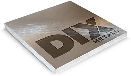 DIX Metals - Заготовки, Готови за работа В Прецизионном шлифовальном станке .125 x 12 x 12 6061-T6