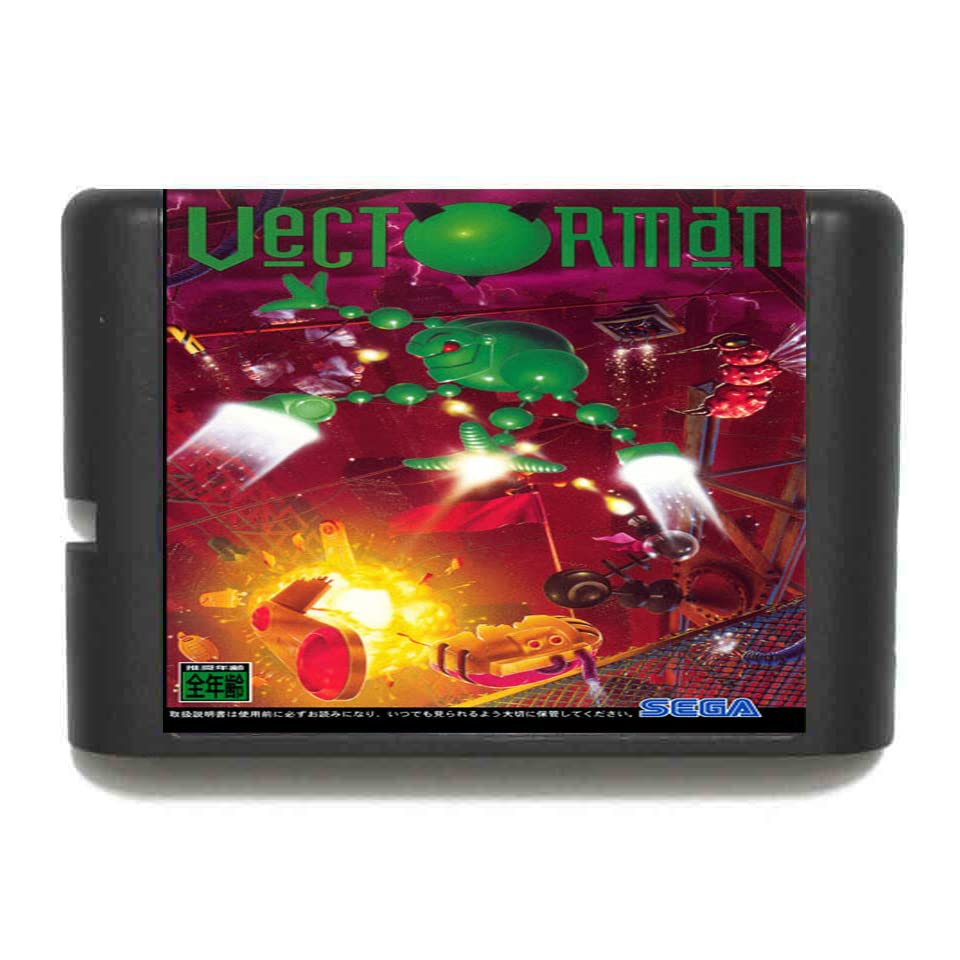 Игрална карта Vectorman 16 bit MD За Sega Mega Drive За Genesis