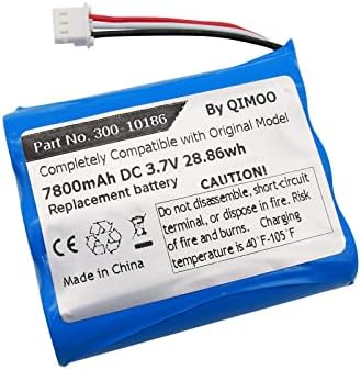 Сменяеми батерии за Усилвател на глас Qimoo B0143KH9KG 3,7 НА 2600 mah, литиево-йонна батерия, с жак XH2.54
