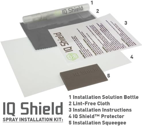 IQ Shield Full Body Skin Съвместим с Apple Watch Серия 1 (38 мм) + Прозрачен филм LiQuidSkin (пълно покритие)