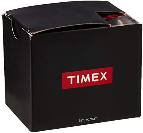 Дамски часовник Timex T2H331 с кожена каишка цвят Индиго, Черен /Сребрист /Бял