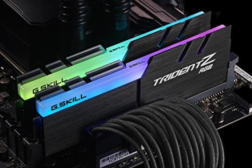 G. SKILL F4-3600C16D-16GTZR Комплект двуканална памет DDR4 серия Trident Z RGB обем 16 GB (8 GB x 2) с честота