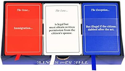 52-аз Държавна игра The Fun Law Making Party Game!, Червена, Бяла и Синя