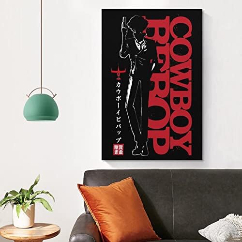 Аниме Плакати Cowboy Bebop Плакат Печат на Платно Картини за Спални Стенни Художествени Картини на Платно Стенен