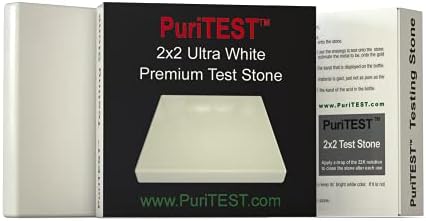 Най-Чистият Автентичен Камък Премиум-клас 2x2 White PRO Touch за Тестване на бижута от Злато, Сребро и Платина,
