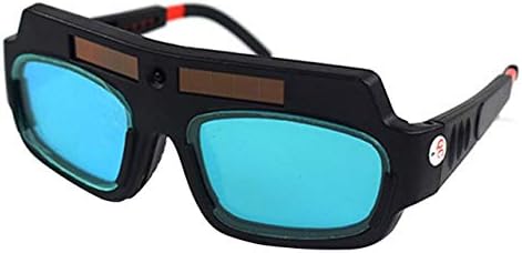 Заваряване MJCDHMJ, 1 PZA слънчева автоматично затемняющаяся заваряване маска за заваряване, стъклени лещи за защита на очите, удароустойчив (Цвят: B-1)