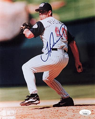 Трой Пърсивал Подписа 8x10 Ангели Анахием (JSA VV33848) - Снимки на MLB с автограф