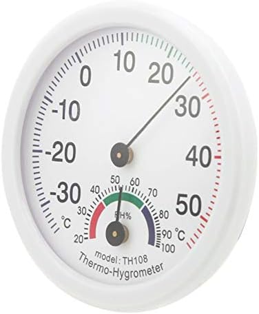 Oumefar точност ръководят Термометър Удобен Лабораторни Влагомер ABS корпус Измерване на Температура И Влажност