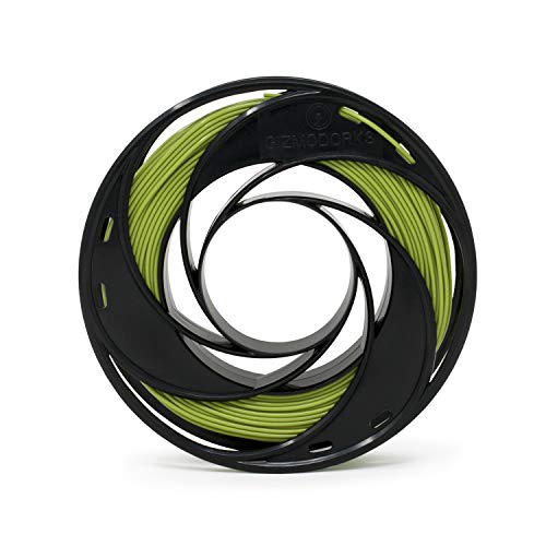 Конци ABS Gizmo Dorks 3 мм (2,85 мм) 200 г за 3D-принтери, Топлинно Промяната на цветовете от зелено до жълто