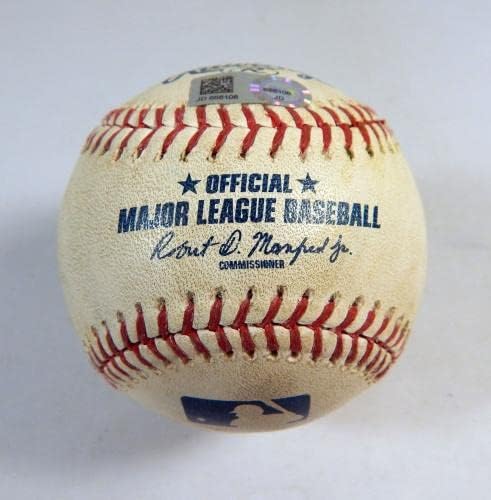 2020 Милуоки Брюэрз Питсбърг Пайрэтс Използвани Бейзболни топки J. T. Riddle За една игра