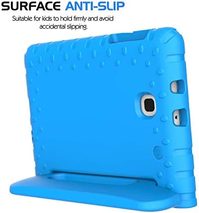 Детски калъф BMOUO за Samsung Galaxy Tab A 8,0 2018 SM-T387, Удароустойчив, лесен, със защитно дръжка-стойка,