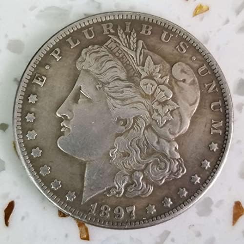 Сребърна Монета Версия QINGFENG Сребърен Долар 28-Годишният Номер Монета Морган САЩ Смесени Страна може да Взриви