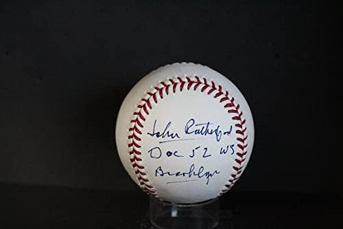 Автограф на Джони Ръдърфорд (документ 52 WS) Автограф футболист Auto PSA/DNA AM48696 - Бейзболни топки с автографи