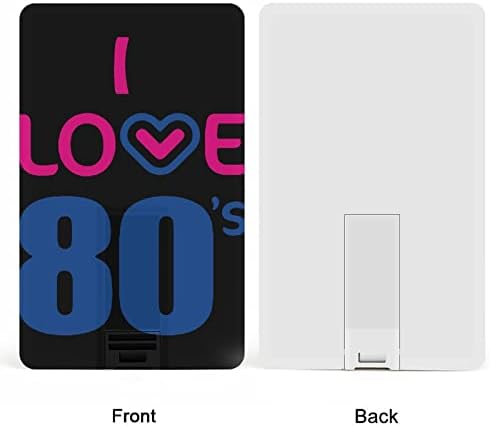 I Love The 80 's Off Drive USB 2.0 32G & 64G Преносима карта с памет за вашия КОМПЮТЪР /лаптоп