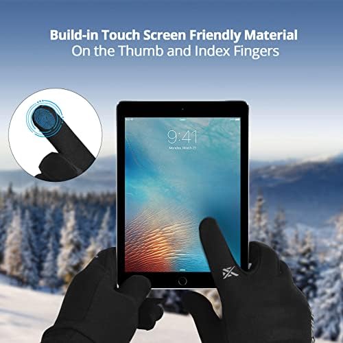 Зимни Ръкавици Extremus за мъже и жени, Ръкавици за бягане със сензорен екран, Мини Топли Ръкавици за тичане,