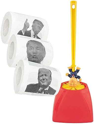 Доста странни Новости Пискюл за купата на Доналд Тръмп с основание, Набор от Тоалетна хартия от 3 опаковки,
