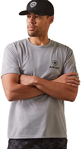 Мъжки t-shirt ARIAT с Бойно орел