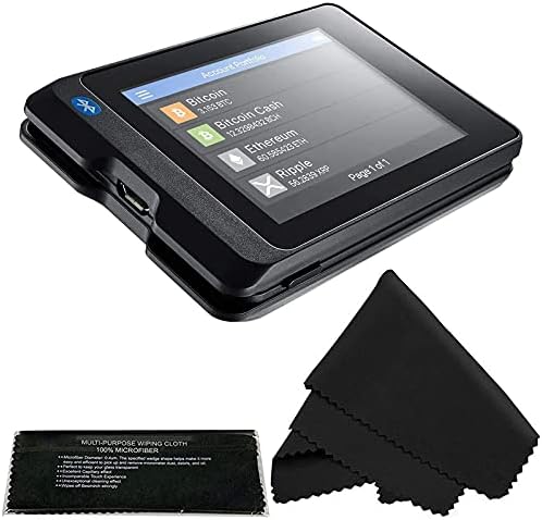 SecuX W20 Най-сигурният Хардуер крипто-чантата с Bluetooth и микрофиброй (7 X 6) Чистящая Плат