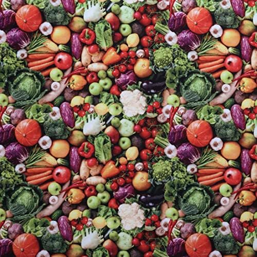 Памучен плат Mook, за плодове и зеленчуци, многослоен, на 15 ярда
