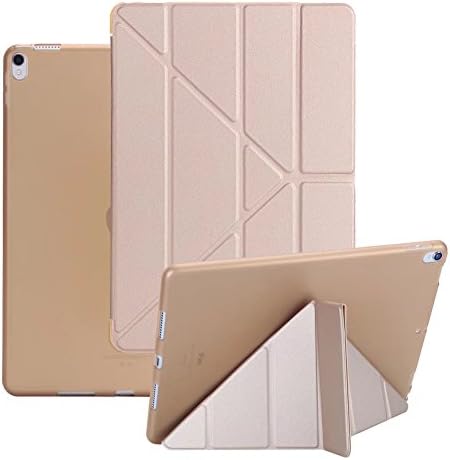 Калъф за iPad 4, Калъф за iPad 3/2, Ултратънък смарт калъф Maetek Оригами, Модерен 3D дизайн с многоугольной