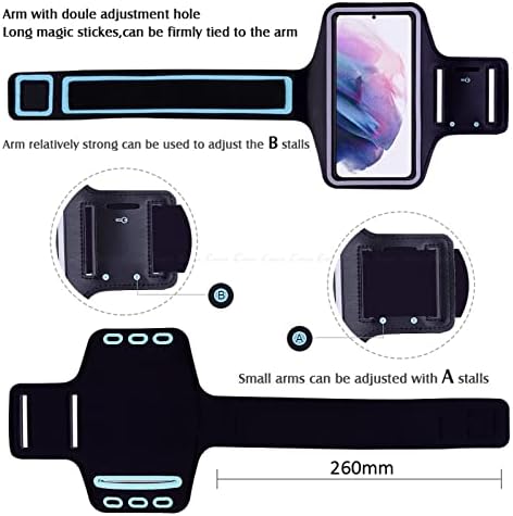 за Galaxy Note8 Калъф, Водоустойчив Спортен калъф за Бягане във фитнеса с кабел за зареждане на Samsung Note8 (6,3 ) Розов