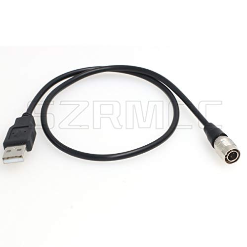 SZRMCC USB към 4-номера за контакт Hirose порт захранващ Кабел за Звукови устройства Zoom F4 F8 633 644 688