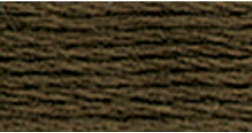 DMC 117-3031 Шестиструнная Памучен конец за бродерия, Тъмно-кафяв цвят Мока, 8,7 Ярд