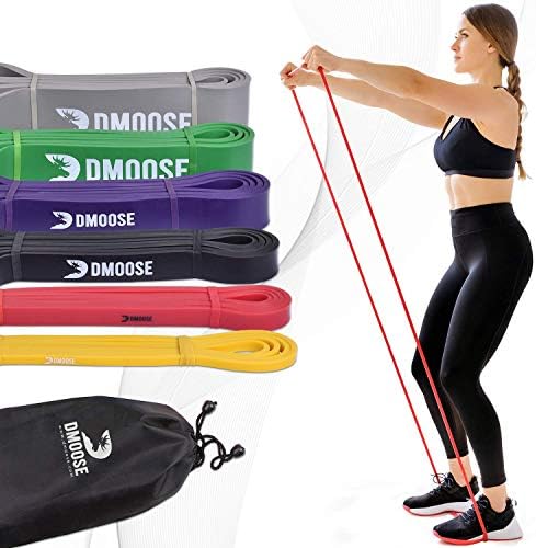 DMoose Подтягивающие бандажи - Подтягивающие бандажи за пауэрлифтинга, силови тренировки, стрии, мобилност и