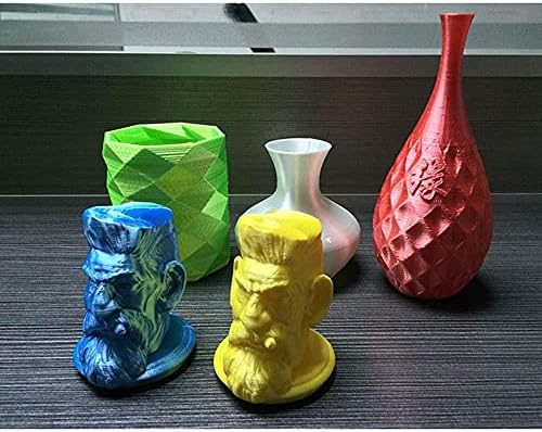 Конци за 3D-принтер PLA Silk Filament 1,75 мм, 1 кг Смола Композитен Материал, Блясък-Бял