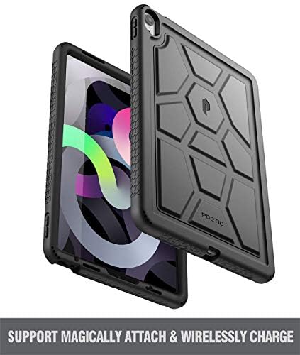 Серия Poetic TurtleSkin предназначен за iPad 5 Air 2022 / iPad Air 4 2020 10,9-инчов калъф, Сверхпрочный устойчив