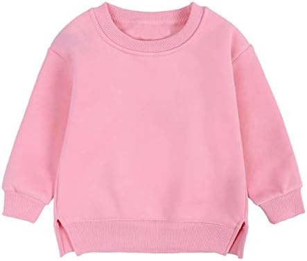 Пуловер За Малки Момчета и Момичета, Руното Hoody, Детско Однотонное Палто Голям размер За деца, Блузи За Момичета,