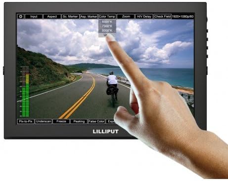 LILLIPUT TM-1018/O/P 10,1 Led сензорен дисплей, входно-изходни IPS Full HD HDMI на монитора фотоапарат с разширени