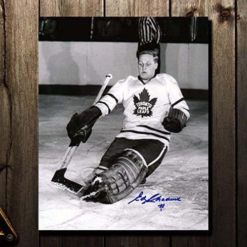 Екшън Ед Чедвика Торонто Мейпъл Лийфс С автограф 8x10 - Снимки на НХЛ С автограф