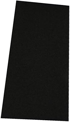 X-DREE Широчина 40 мм, дебелина 1 мм, еднопосочна запечатани противоударная порести лентата е черна на цвят